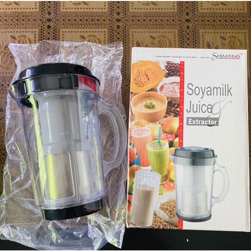 BRAND NEW SHIMONO SOYA MILK JUICE EXTRACTOR Shopee Philippines