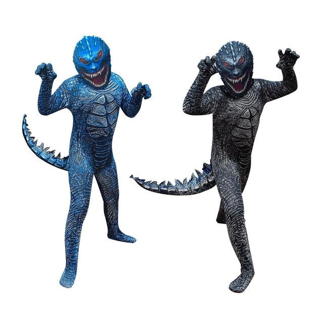 Xiaoman Halloween Boy cosplay Godzilla King Kong Godzilla Middle Big