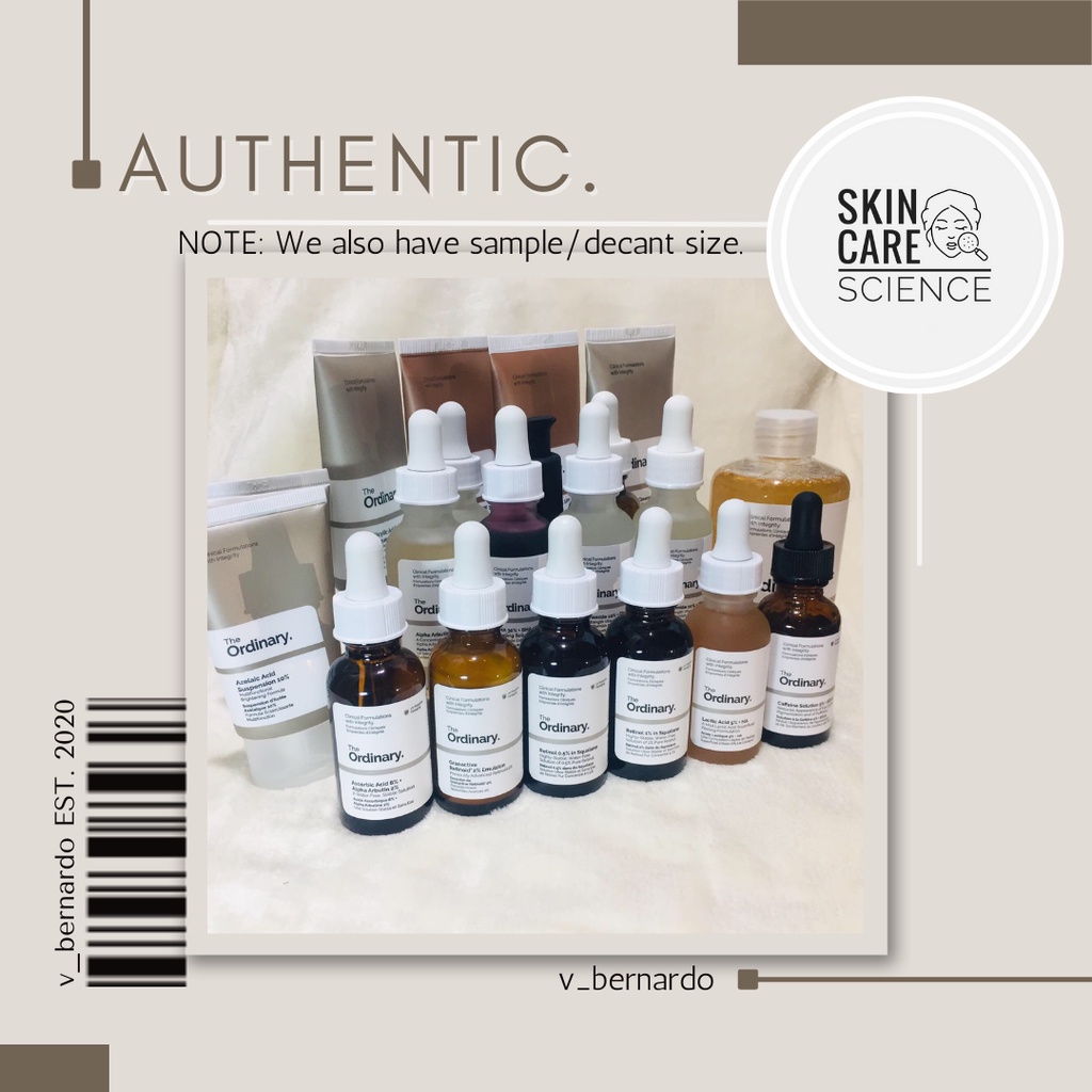 THE ORDINARY Alpha Arbutin HA Retinol in Squalane Natural Moisturizing