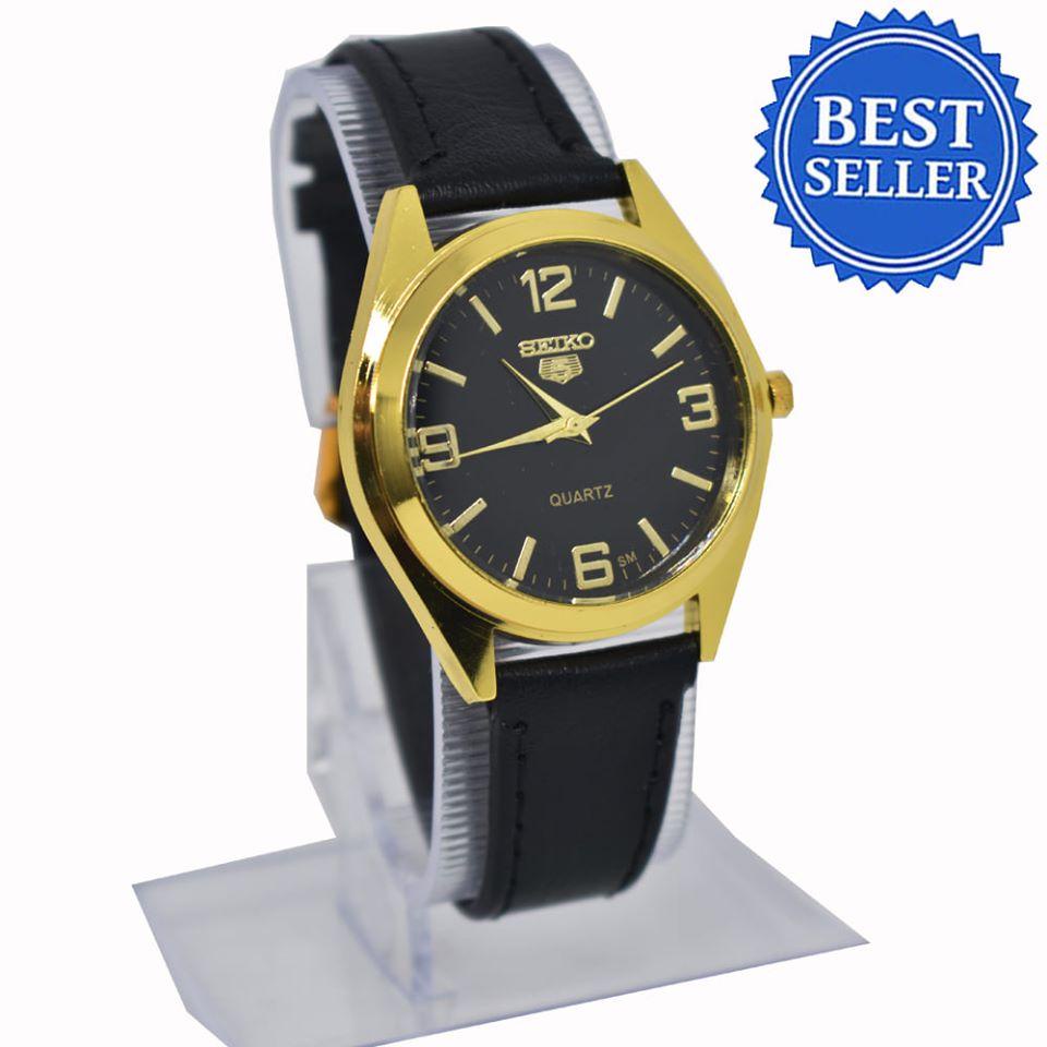 Leather seiko watches online for men