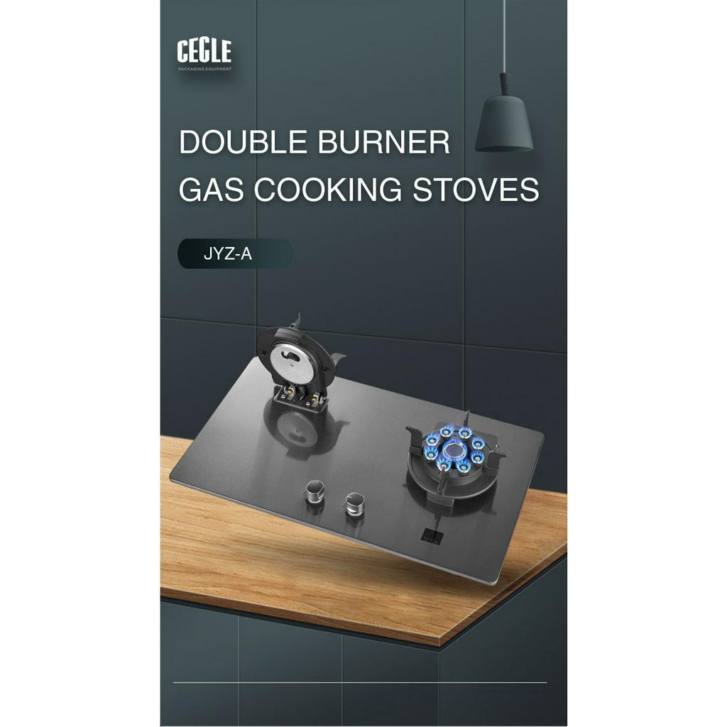 Flip type Burner / Double Burner Gas Stove Flip type / Modern Gas Stove