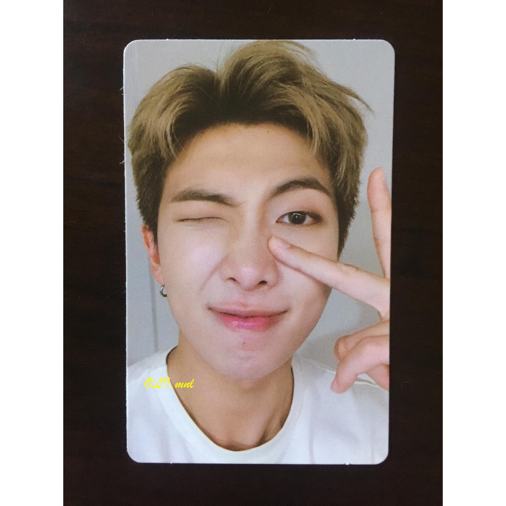 Memories 2019 Blu Ray Br Namjoon Rm Photocard Pc Shopee Philippines