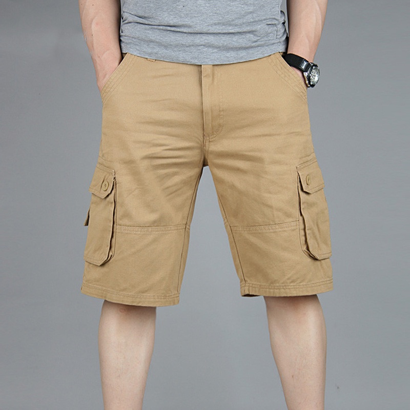 High Quality Charming Men Cargo Shorts Pants Keen Length Oversize Male ...