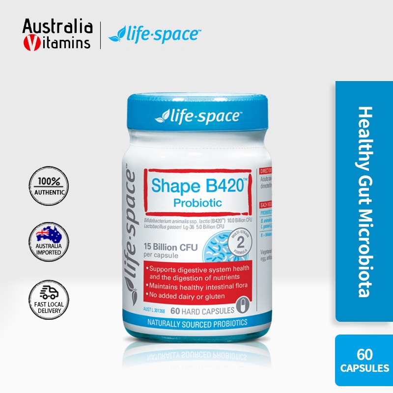 Life Space Shape B420 Probiotic 60 Capsules | Shopee Philippines