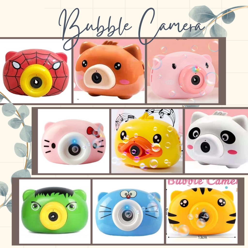 Bubble Camera Electric Bubble Kids Toys Bubble Camera Shopee Philippines