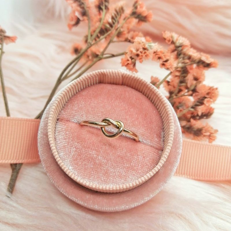 Love Knot ring by beaution.ph Shopee Philippines