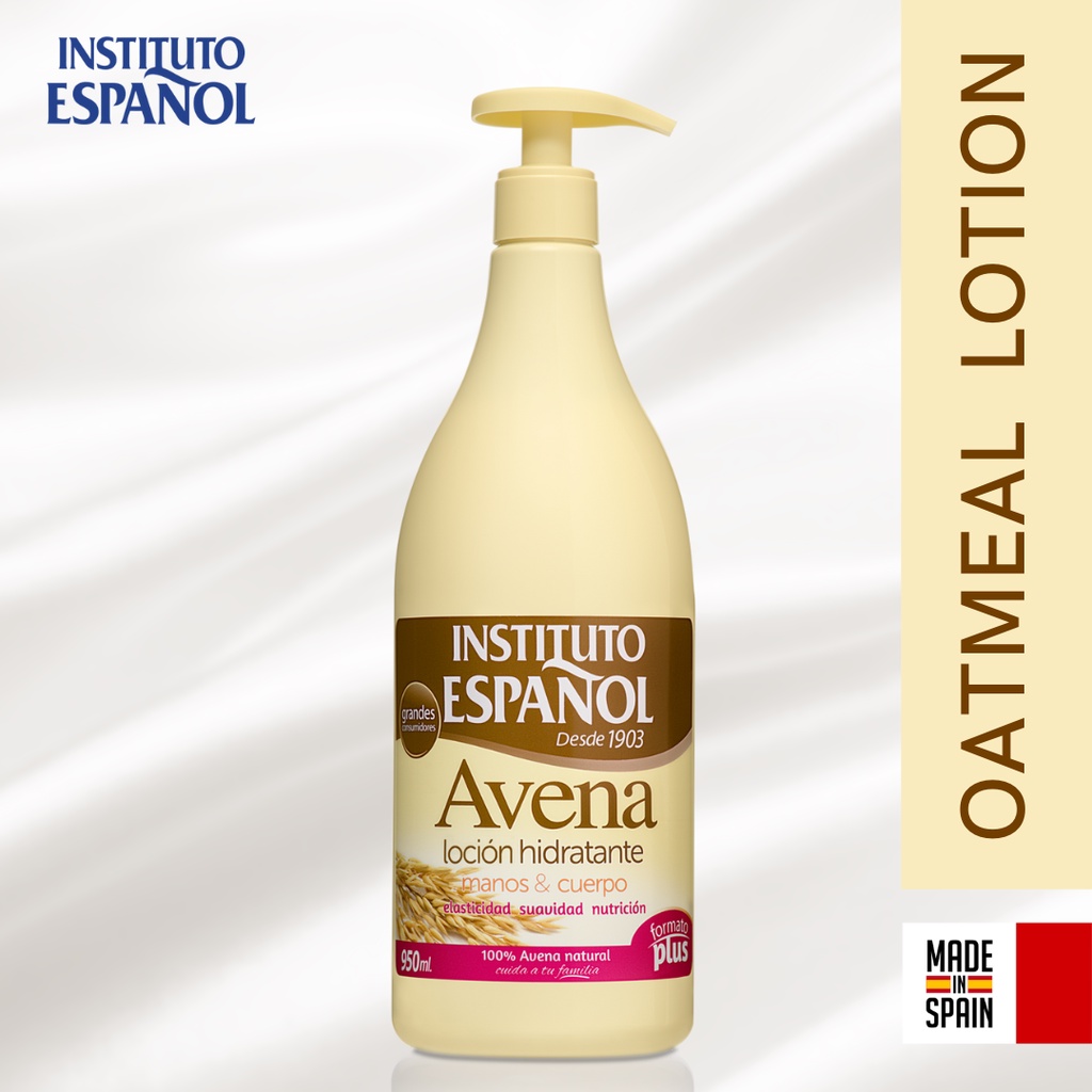 Instituto Espanol Locion Hidratante Avena Oatmeal Moisturizing Lotion