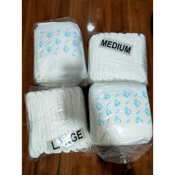 Generic CARE Adult Diaper taped type | Shopee Philippines