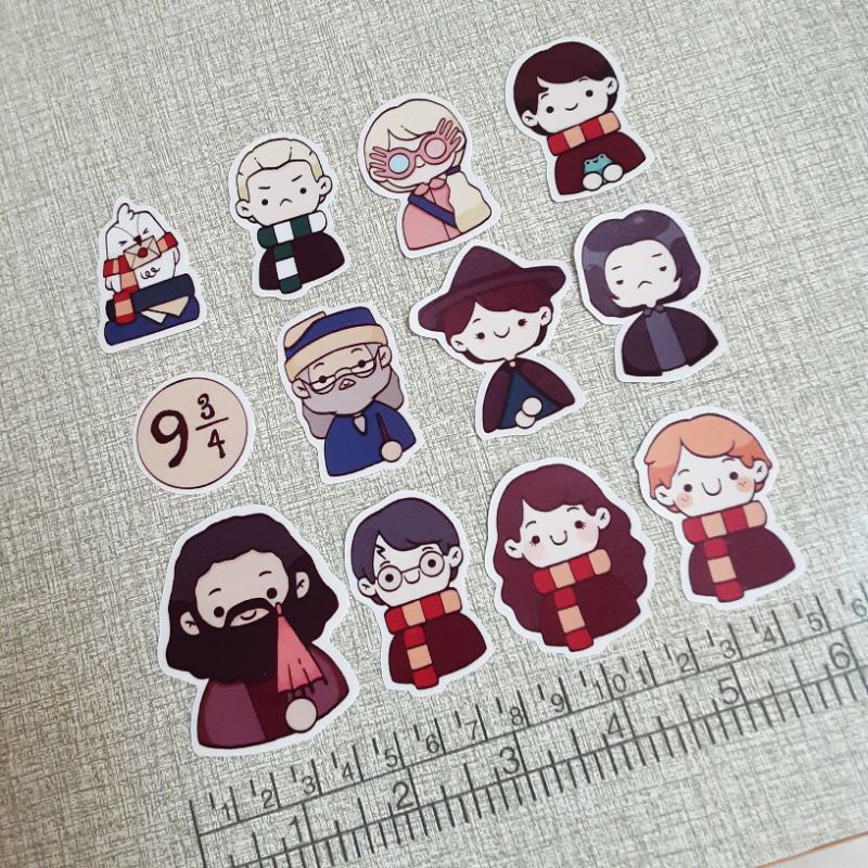 H A R R Y P O T T E R Stickers (Not waterproof | 12 pcs) | Shopee ...