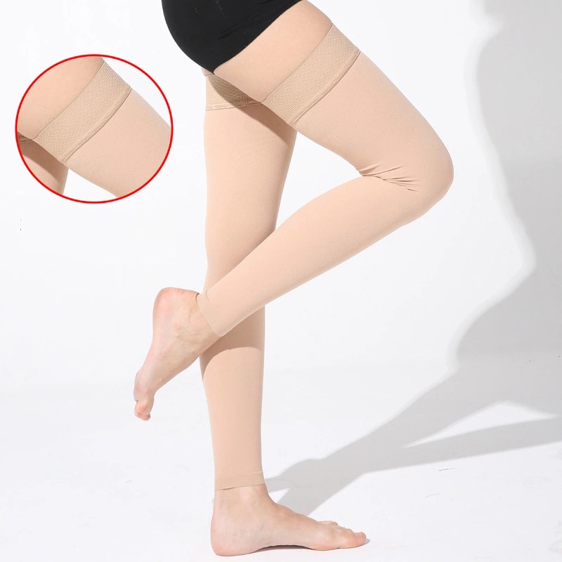 Sorgen Classique (Lycra) Compression Stockings For Varicose Veins Class  Thigh Length Xlarge, Support Tights For Varicose Veins