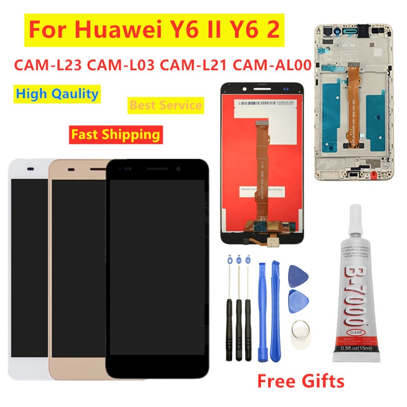 For Huawei Y6II Y6 II CAM-L23 CAM-L03 CAM-L21 CAM-AL00 Full
