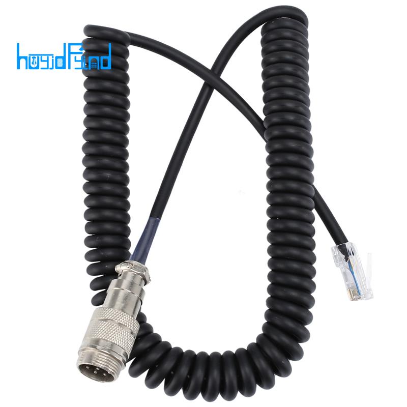 RJ45 Crystal Head to 8Pin Aviation Cable for Yaesu FT450D/FT897D