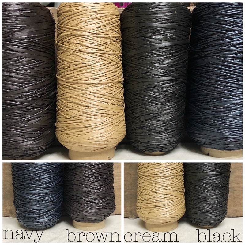 Raffia Paper NEW Knitting Yarn 300Gr (Waterproof Raffia Paper Yarn