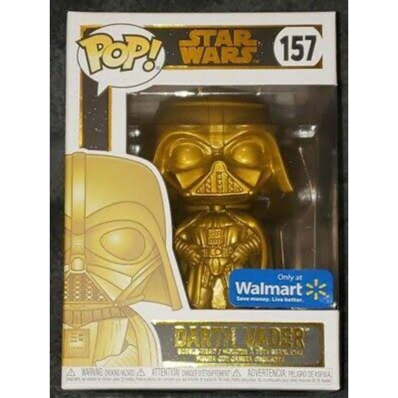 Gold darth vader on sale funko pop