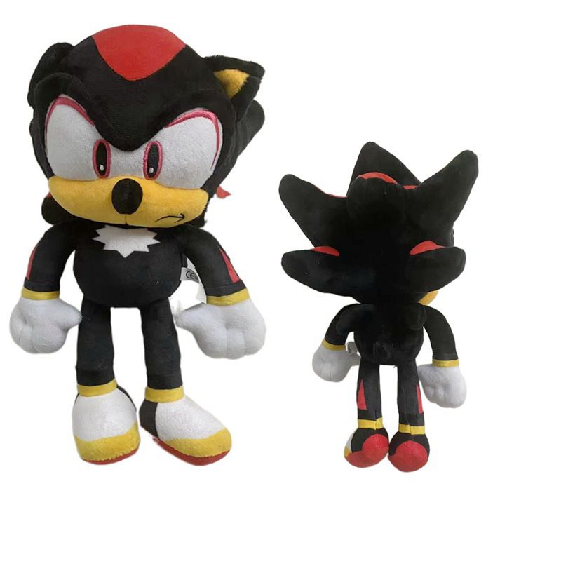 30cm Sonic Tails Plush Shadow the Hedgehog Knuckles Toy Super Sonic ...