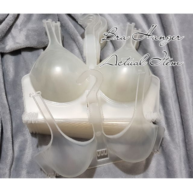 Clear Bra Hanger for display