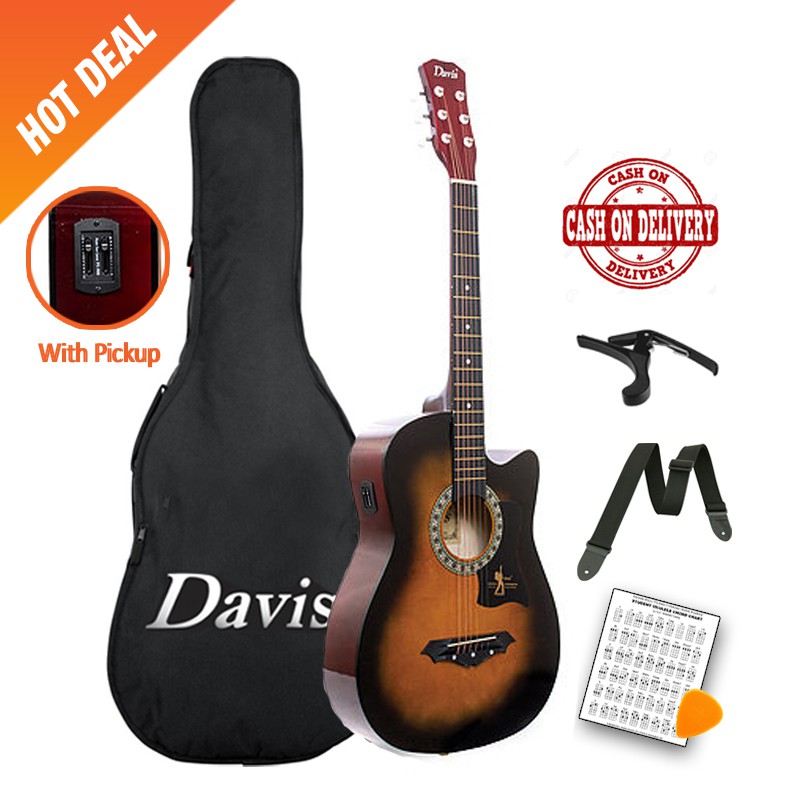 Davis acoustic guitar deals jg38c