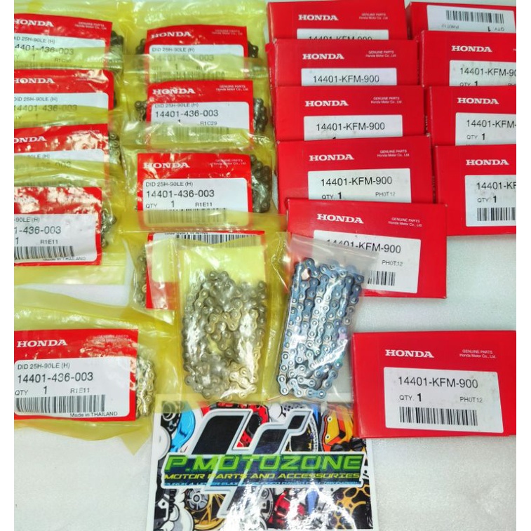 Timing chain/Cam Chain Xrm 110 and Wave 100 Honda Genuine parts. Shopee Philippines