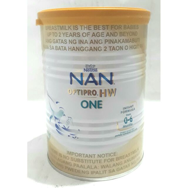 Nan optipro one 400g hot sale price