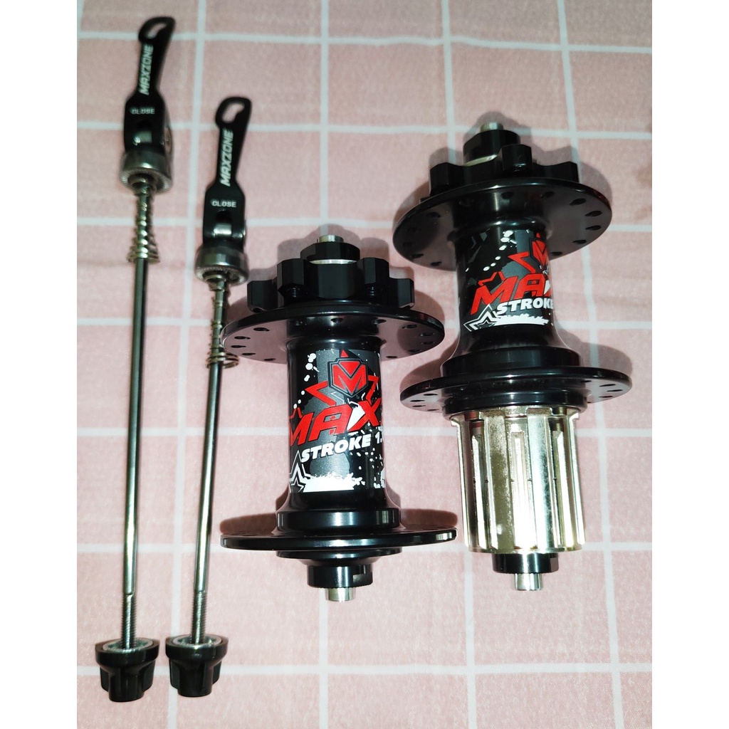MAXZONE Stroke Bike Hub 3 Pawls 3 Teeth MTB Bicycle Tunog Mayaman Hubs