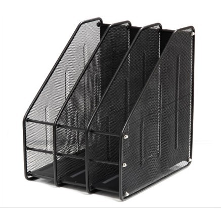 Wire mesh 3 - tier file frame/file bar/magazine rack. | Shopee Philippines