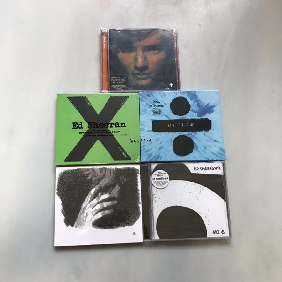 SEALED】Ed Sheeran + 、X、÷ (Divide)、No.5、No.6 CD Album Bundle