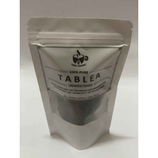 ∏Hao Cacao Vegan 100% Pure And Unsweetened Tablea (160G) | Shopee ...