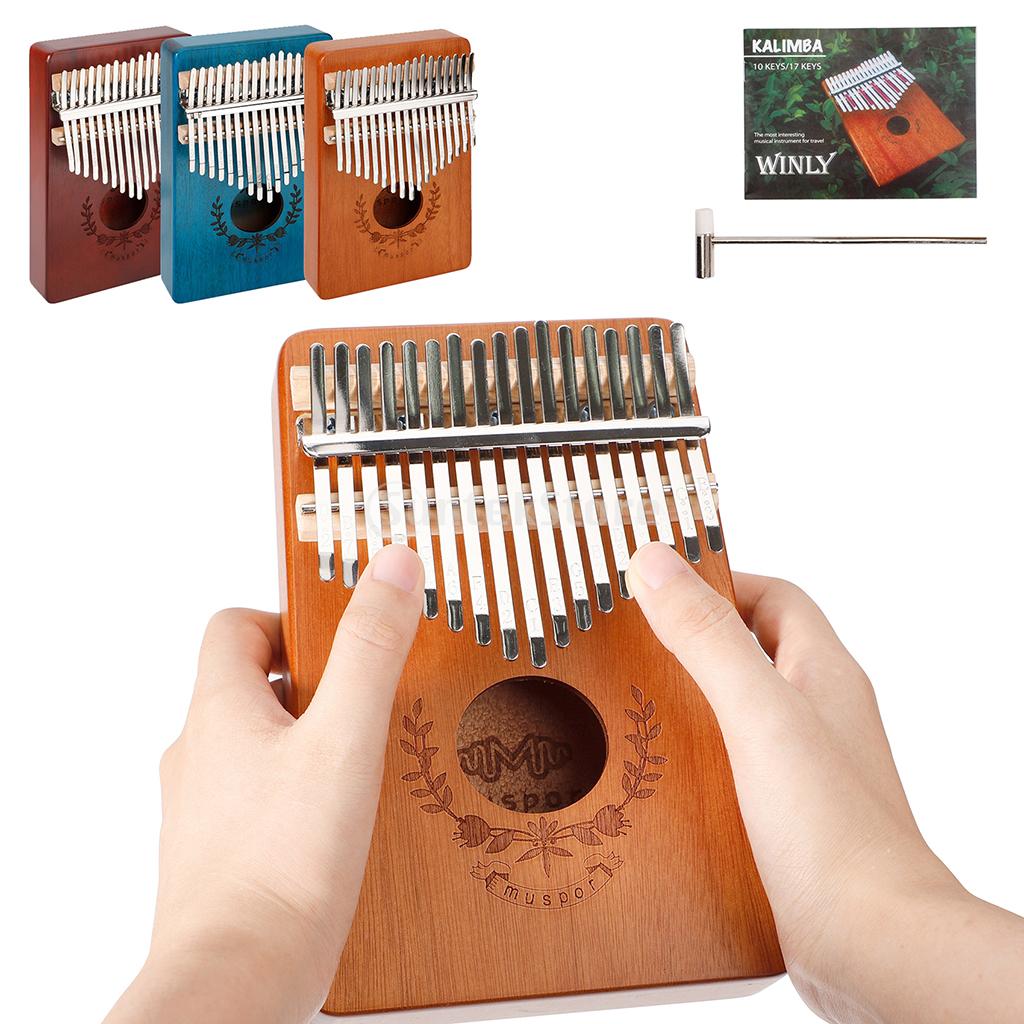 17 8 Key Thumb Piano Acoustic Finger Piano Music Instruments | Shopee ...