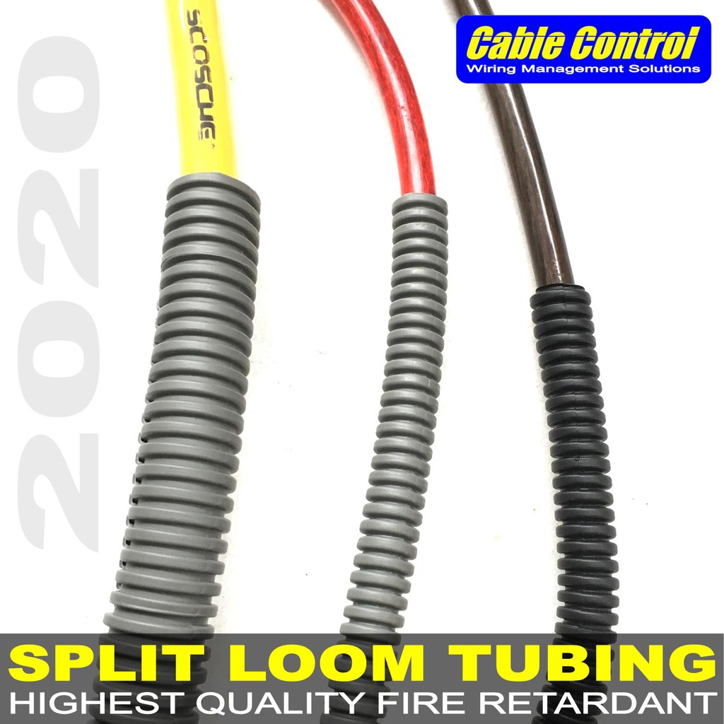 Cable Control SPLIT LOOM TUBING,split loom cable wrap, corrugated wire