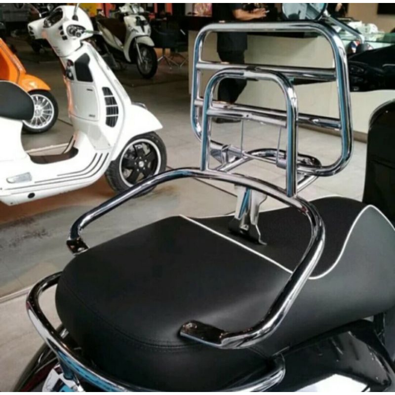 Accessories Backrack/Back Rack Vespa LX And S125/150 Shopee Philippines