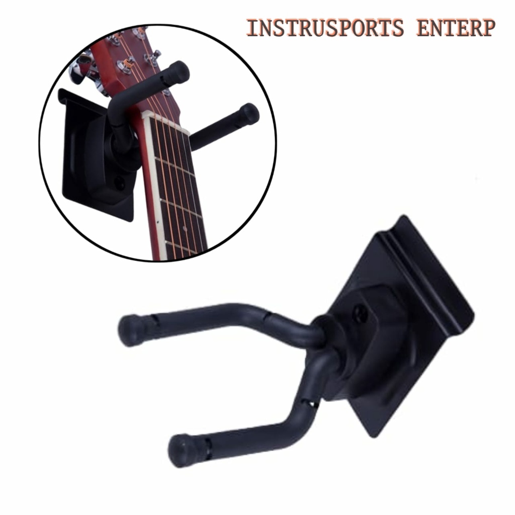 Guitar Wall Hook Wall Mount Groove Plate Rack Plastic Bracket Hanger