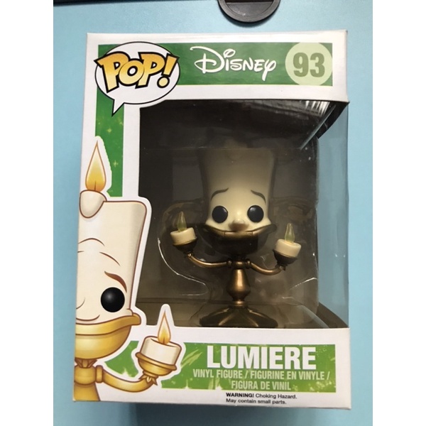 Disney Beauty and the Beast Lumiere Funko PoP! Vinyl Figure VAULTED ...