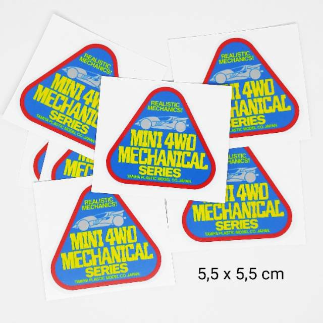 Tamiya Mini 4wd Mechanical Series Sticker | Shopee Philippines