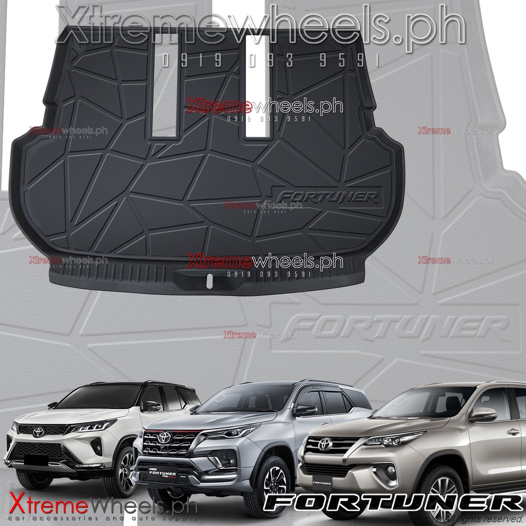 Fortuner G V Q TLD 20162024 5D Extended Cargo / Trunk Tray with