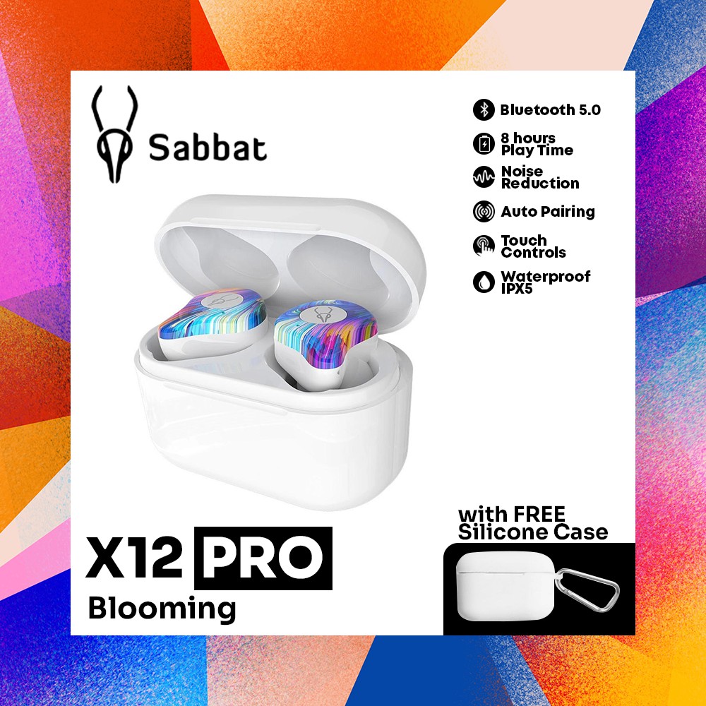 Sabbat X12 Pro True Wireless Tws Earbuds 5.0 Bluetooth Waterproof