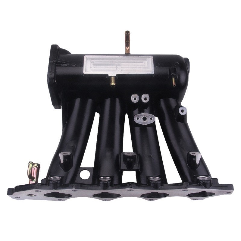 Automotive modified sandblasted intake manifold for b16a, b16b, b18a ...