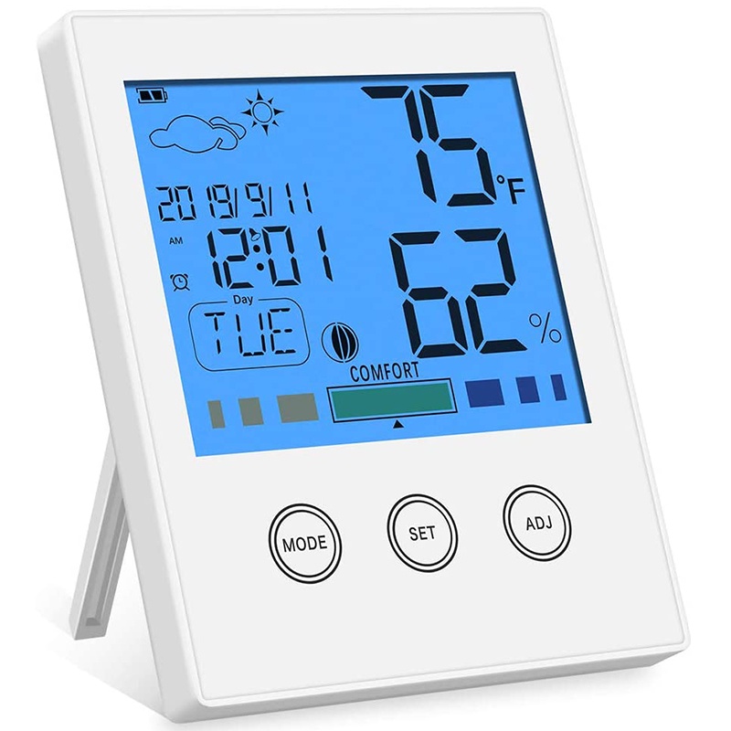 Room Thermometer Hygrometer Digital Temperature and Humidity Monitor