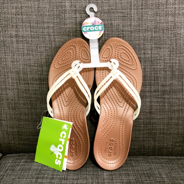 💯 Authentic Crocs Isabella Flip flop | Shopee Philippines