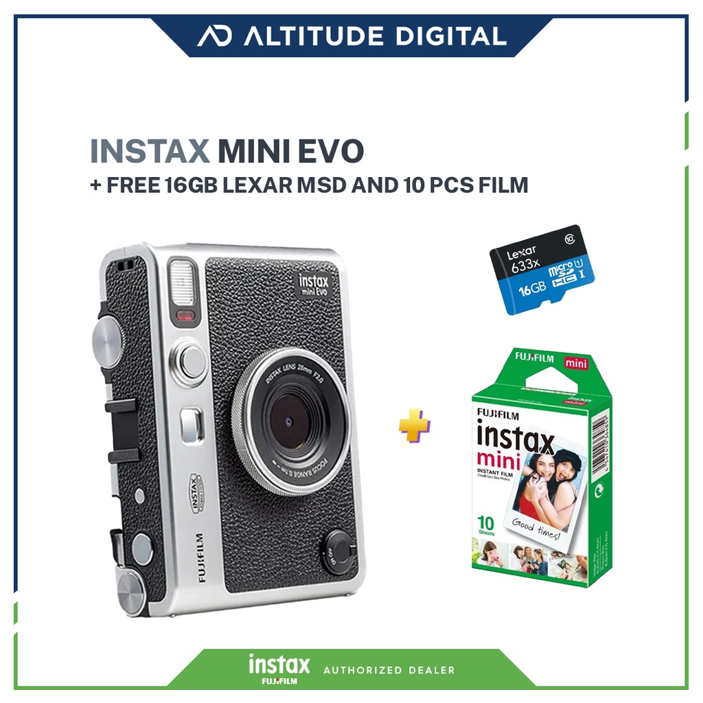 FUJIFILM INSTAX MINI EVO Instant Film Camera Shopee Philippines