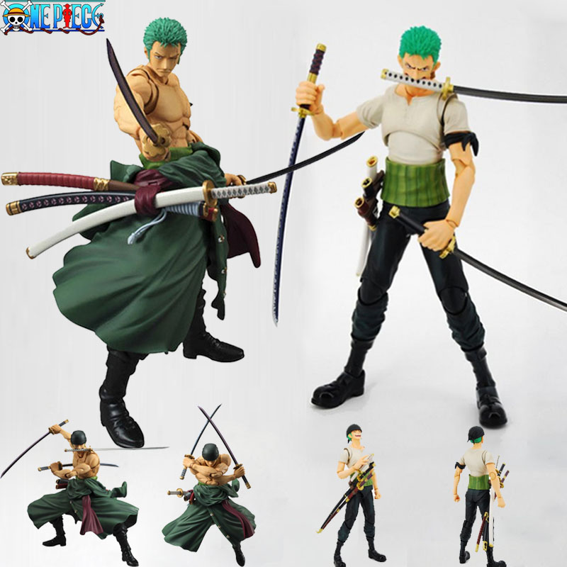 18cm One Piece Figma Zoro VAH One Piece Action Figure 2 Years Later Classical Roronoa Zoro