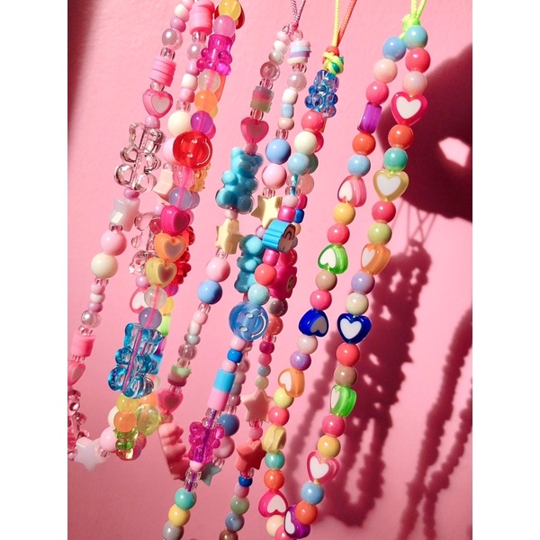 thumbnail image 2 of SIEYIO Cute Phone Strap Flower Phone Chain Sweet Lilys Of The Valley Diy Phone Charm 2 of 11