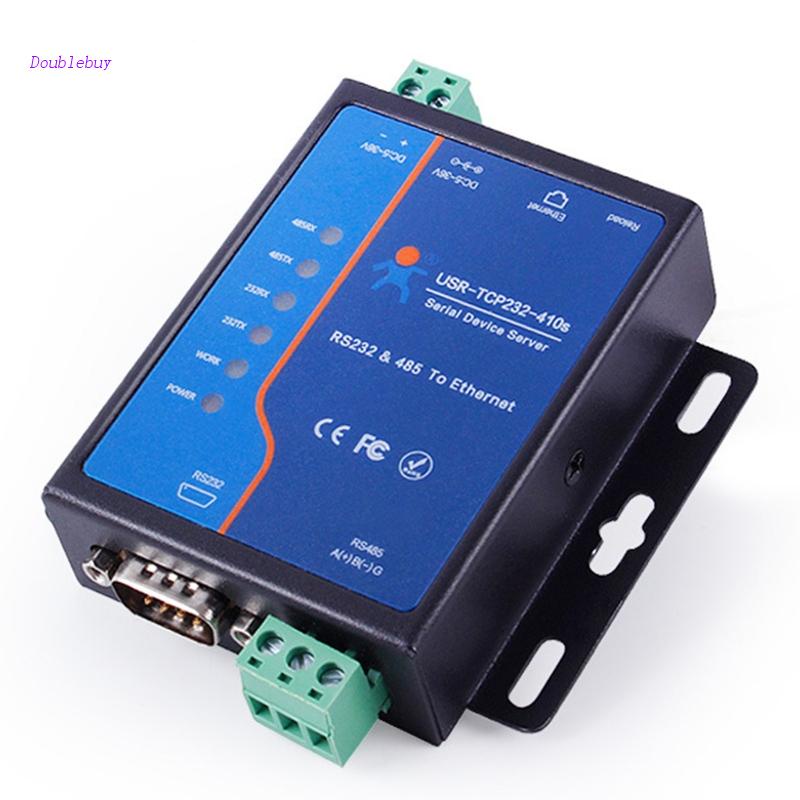 Doublebuy USR-TCP232-410s ModBus RTU Converter RS232 RS485 Serial to ...