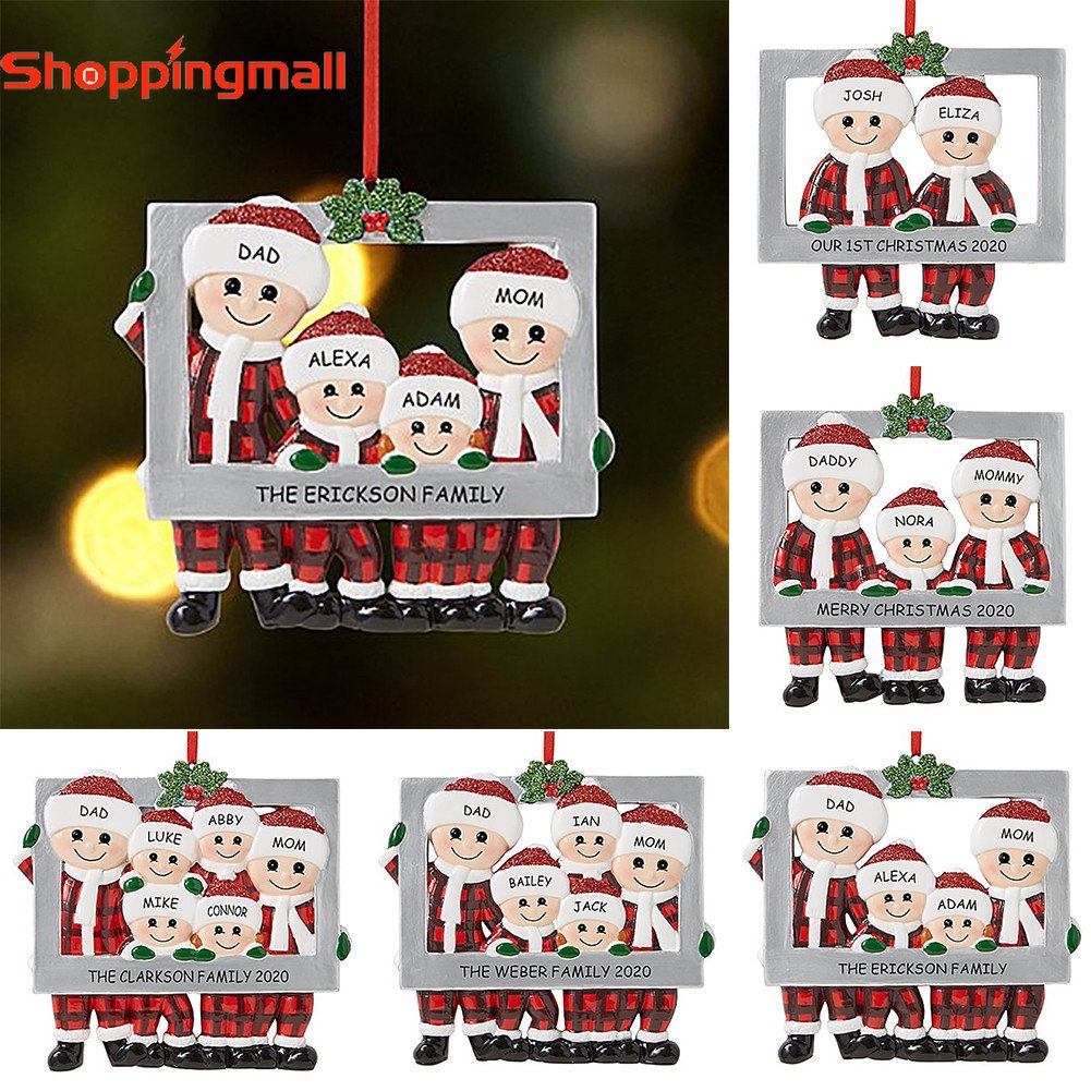 Personalized Family Christmas Tree Party Hanging Decoration Xmas Photo   22daca25a1726697d09853972beba42e