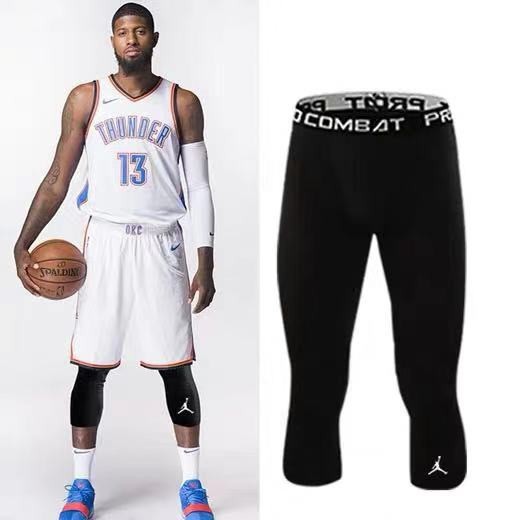 7808 3/4 Length Pro Combat Compression pants Tights for basketball