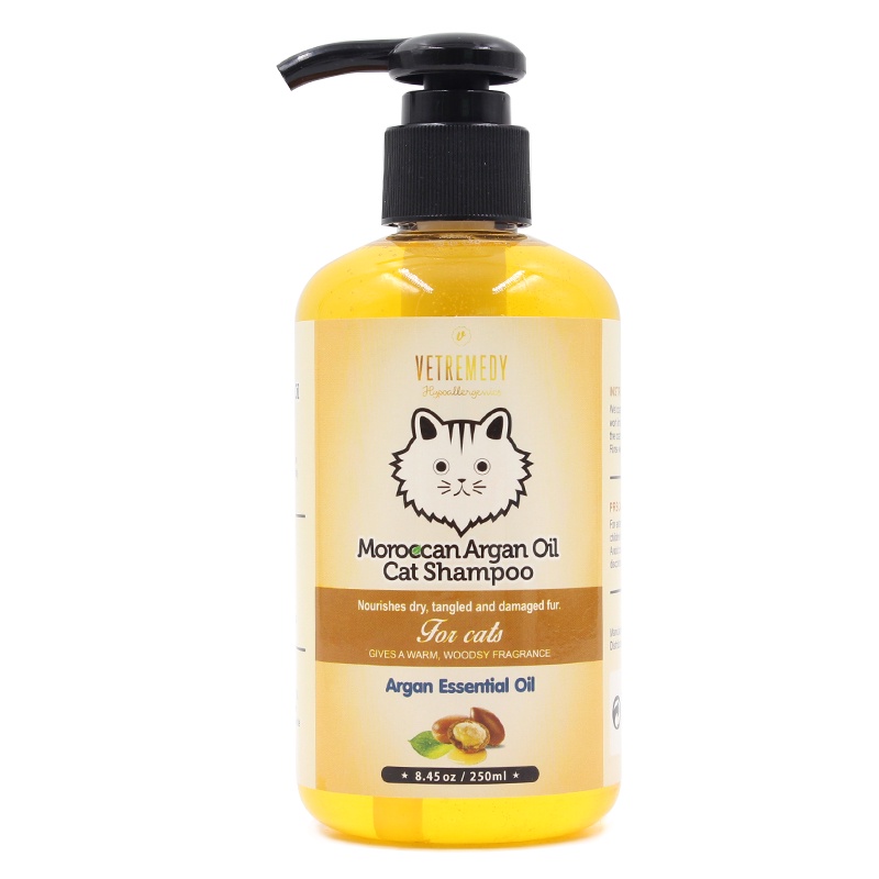 Picture of Vet Remedy Cat Shampoo Moroccan Argan Oil Shampoo 250ml | Shopee ...