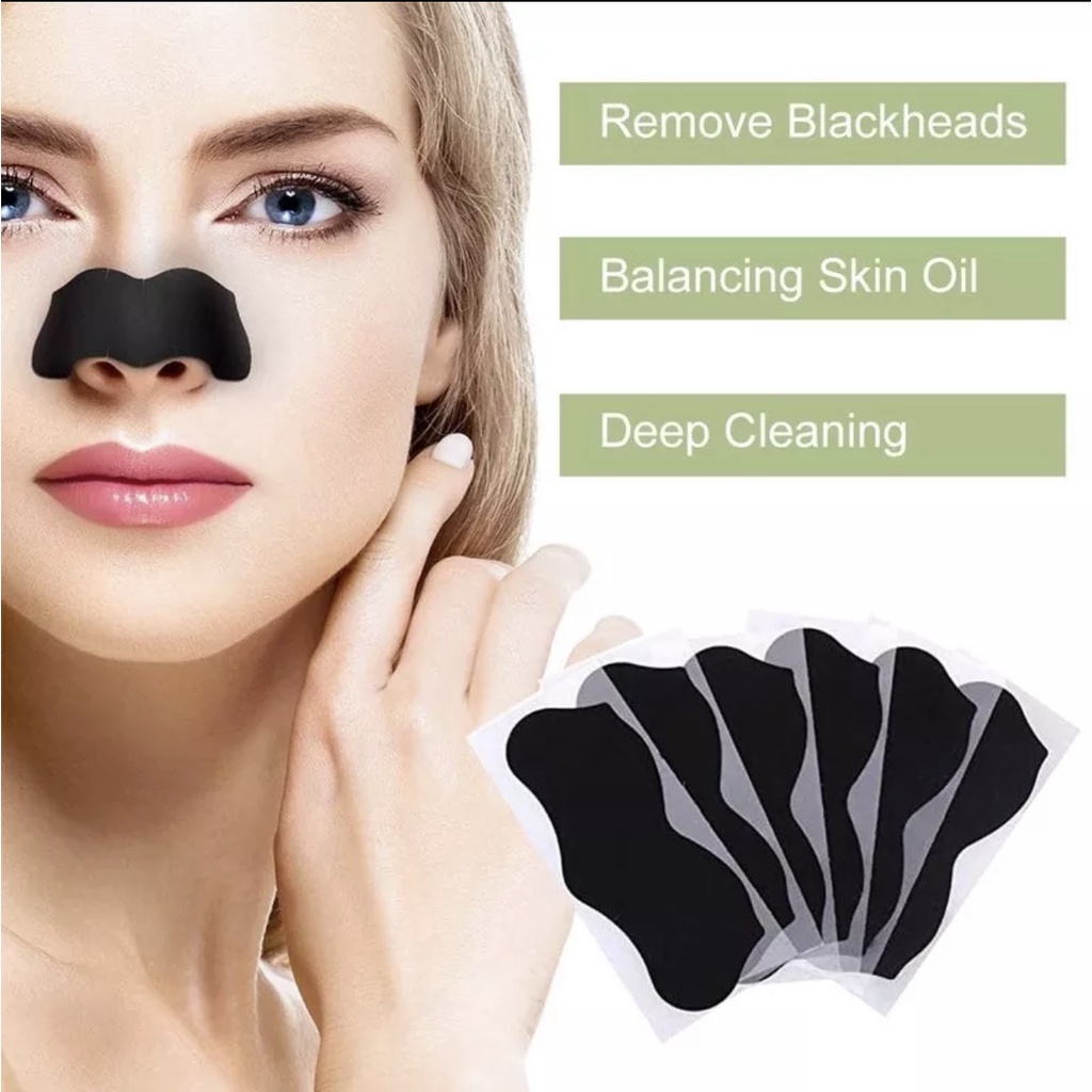 Black Pimple Peeling Nose Mask 10 Pieces. | Shopee Philippines