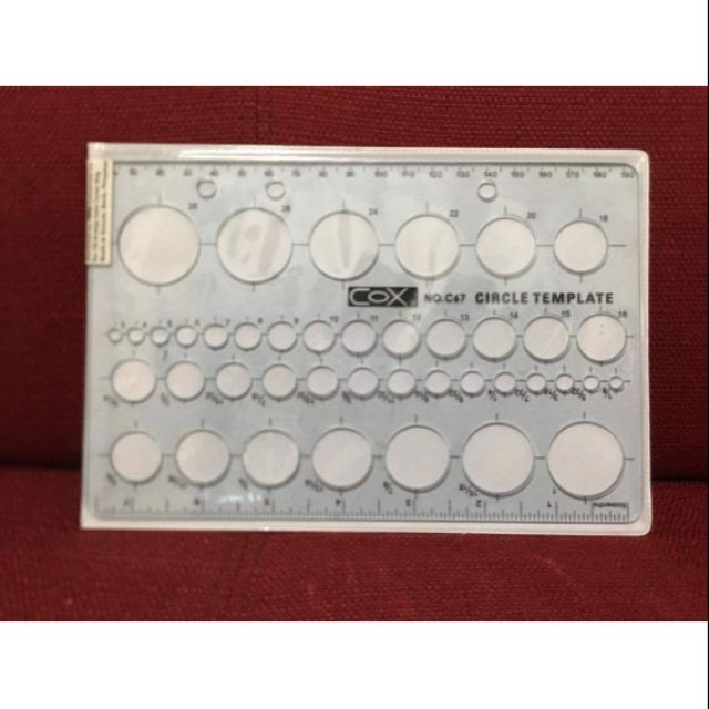 Circle template ruler | Shopee Philippines
