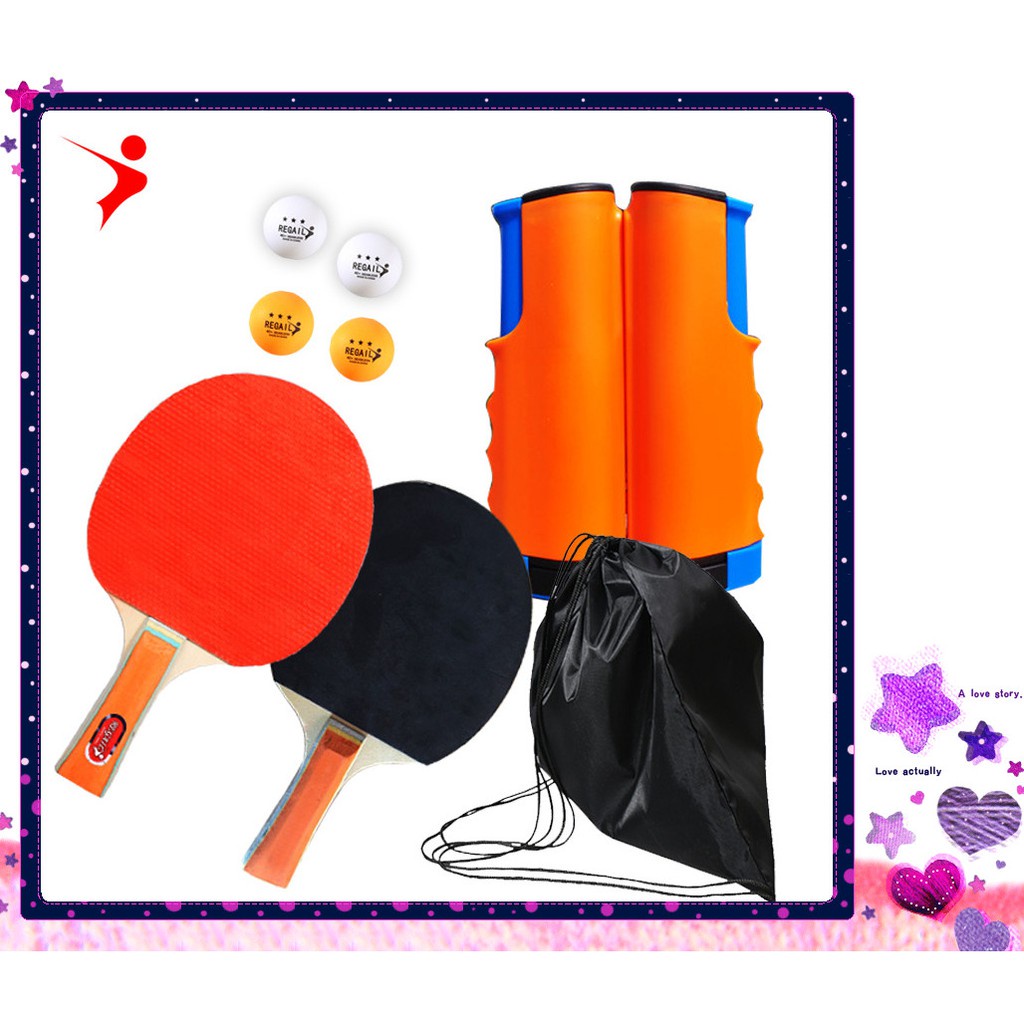 workout equipment Table Tennis Net Racket Ping Pong Ball Retractable Table Tennis Net Ping Pong Trai Shopee Philippines
