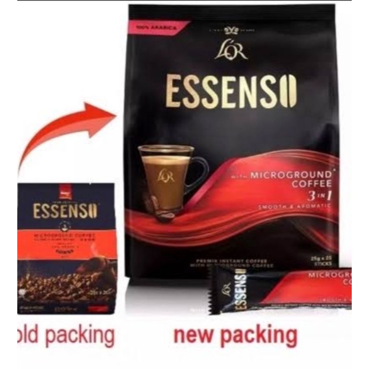 LOR Essenso Coffee 3in1 500g NEW PACKAGING | Shopee Philippines