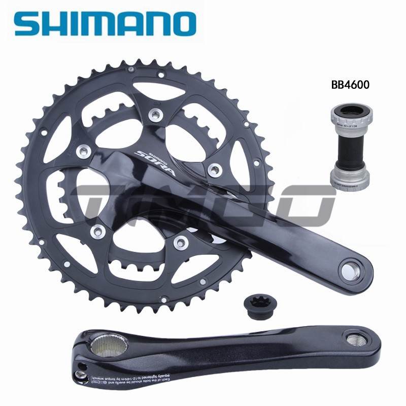 Shimano SORA FC-3550 Road Bike Folding Bike 2×9 Speed Crankset